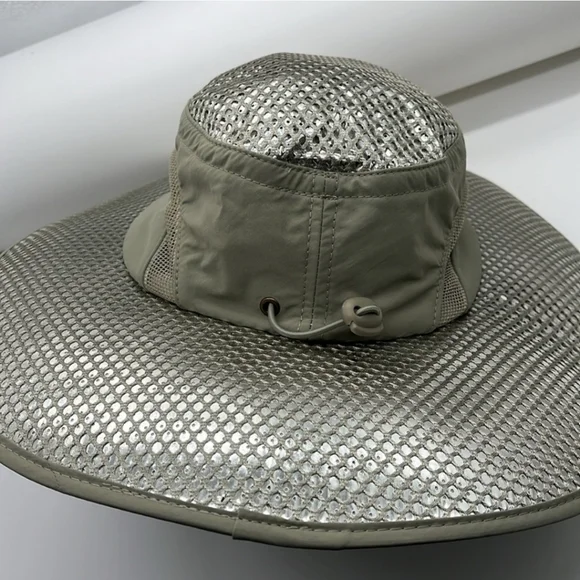 Arctic Air Evaporative Cooling Hat One Size Silver Ventilated UV Protection - Picture 4 of 16